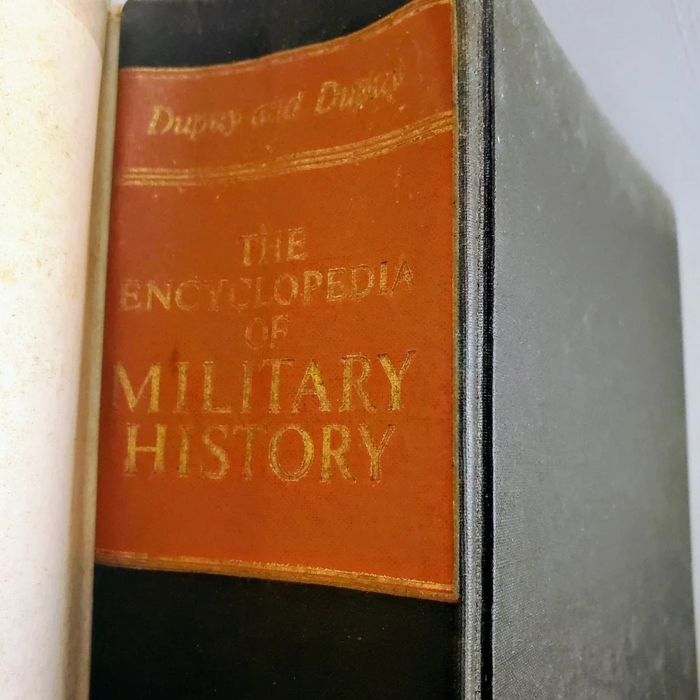 The Encyclopedia Military History 3500 BC to Present Dupuy 1970 1st Edition Book